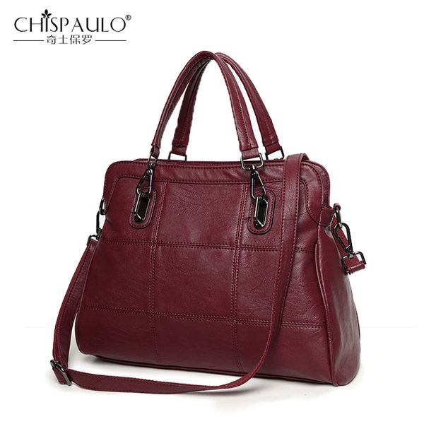 

2018 leather women shoulder bag ladies messenger bag handbags women sac a main