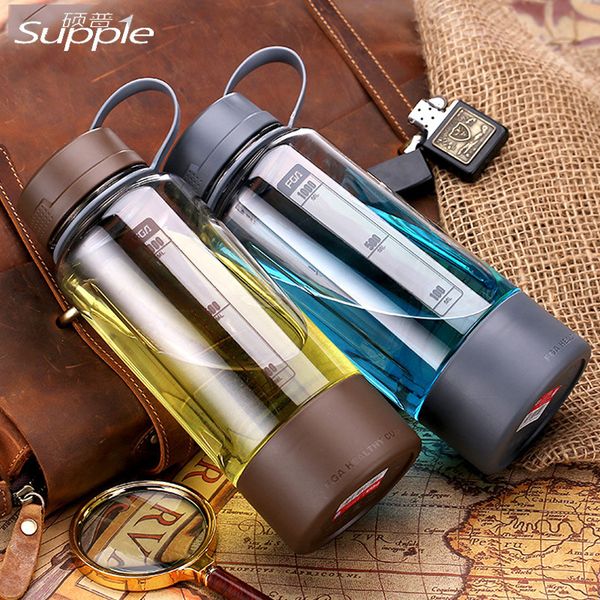 

1000ml portable leak-proof seal plastic water bottle travel camping drinkware sport bicycle bottle outdoor sports water