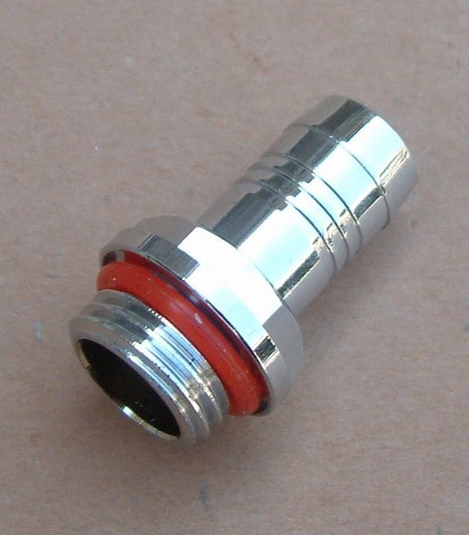 

8mm 10mm Pagoda Connector Docking Connector for 7.5-8mm 9.5-10mm Water Pipe Gloss Silver Water Cooling Connector