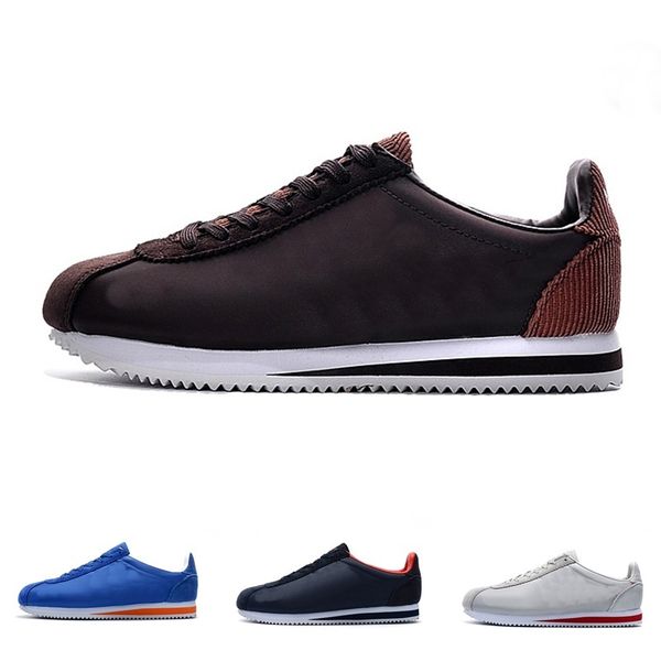 

2018 spring summer luxury brand men casual shoes,light originality skull heads print Cortez Hip hop Nylon PRM shoes size 36-44