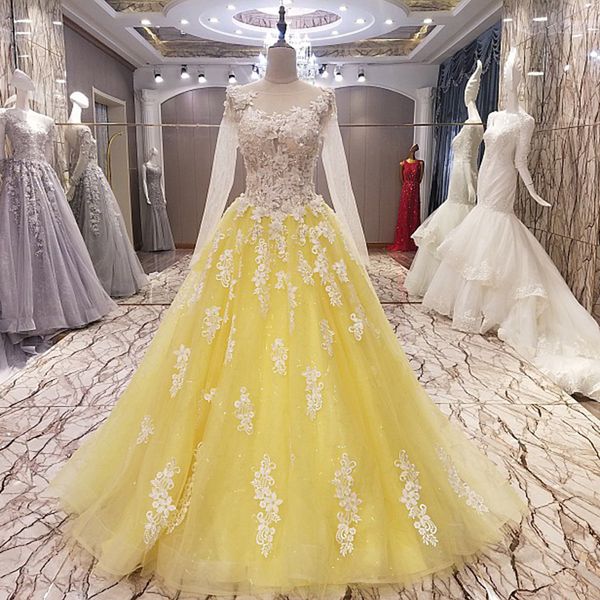 

2019 evening gowns o-neck corset back beaded tulle a-line sweetheart long peach tulle evening dresses long sleeves real ps, Black;red