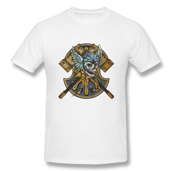 T-shirt Maglietta J1962 Drakkar Viking Vegvisir Simbolo