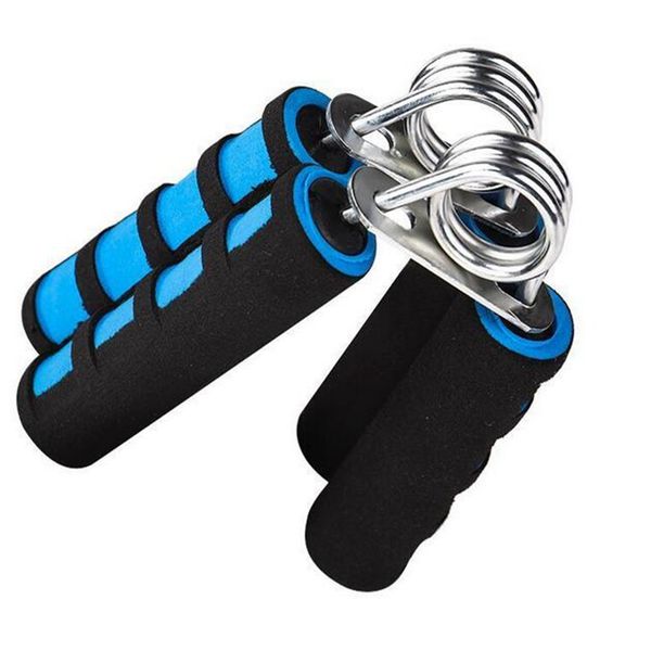 

steel spring hand grip wrist workout fitness equipment fingers strength sports device for fitness exercise sponge health builder