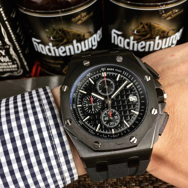 

горячие идеи работа досуг спортивные часы мужские кварцевые часы мужские кожаные часы часы мужские супер подарок, Slivery;brown