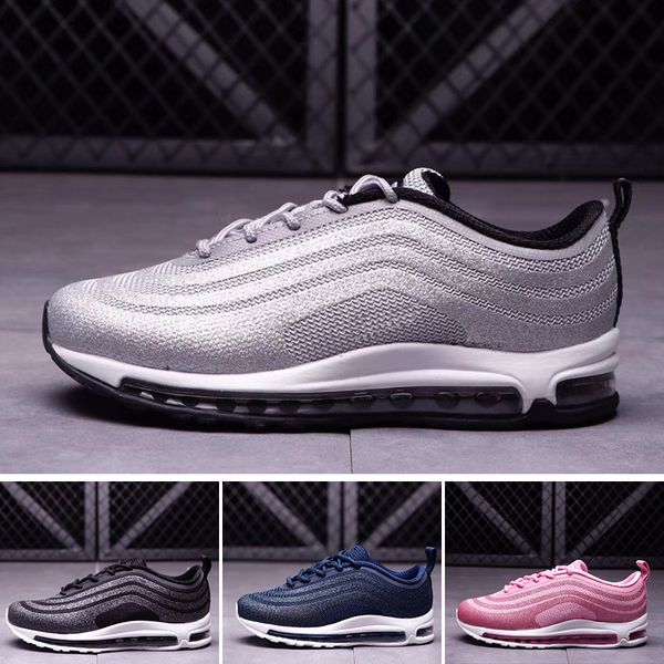 nike silver air max 97 bambino