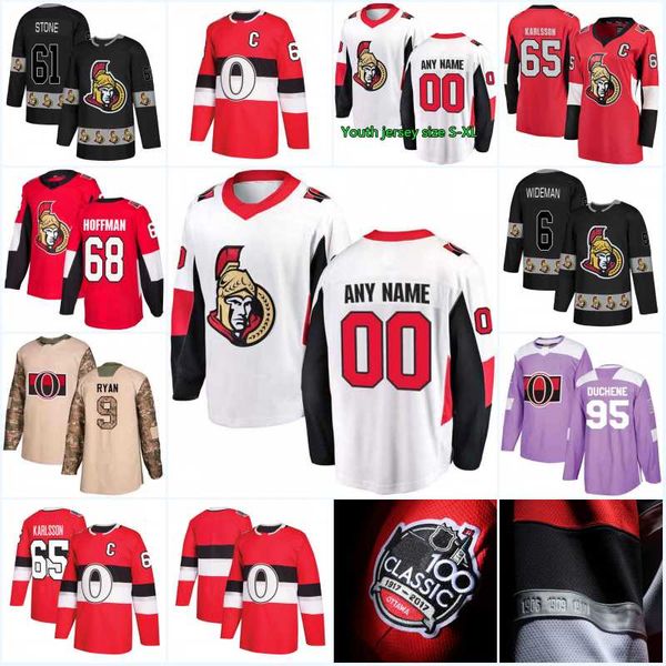 

New Season Ottawa Senators Jerseys 36 Colin White 89 Mikkel Boedker 18 Ryan Dzingel 17 Max McCormick 56 Magnus Paajarvi Hockey Jerseys