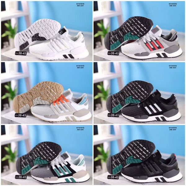 

Hot sale EQT 91 18 Men jogging shoes Support Future Black Coat of Arms Turbo Outdoor casual jogging shoes with box size 36-45