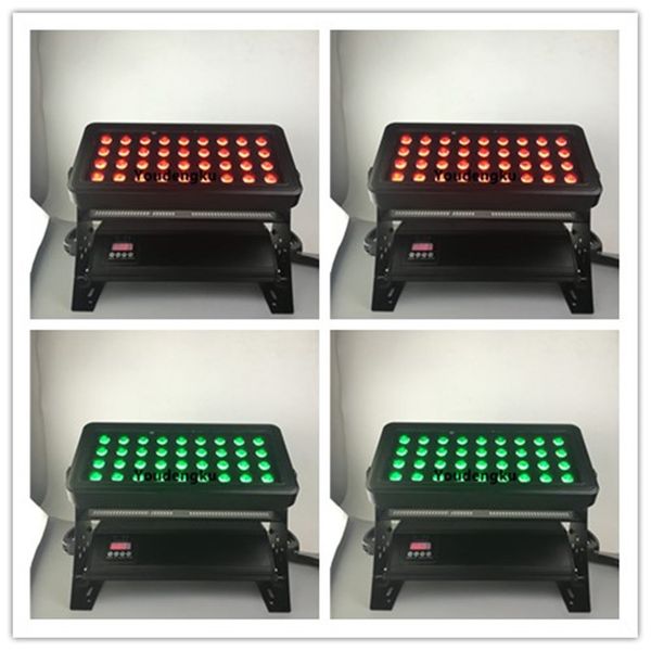 Außenprojektionsbeleuchtung für Gebäude, 36 Stück * 10 W, RGB-LED-Wall-Washer-Licht, wasserdichte LED-Stadt-Farb-Wall-Washer