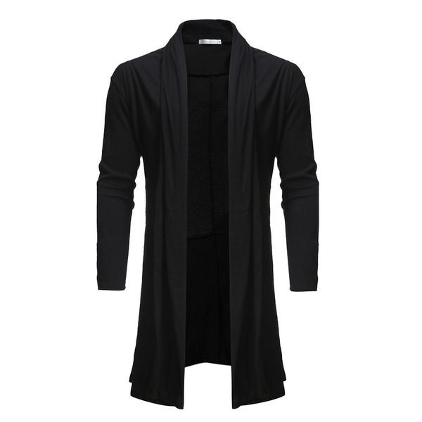 

men slim coat winter men long sleeve jacket trench nice stylish cardigan knit warm knitwear jackets for male overcoat w84 jk, Tan;black