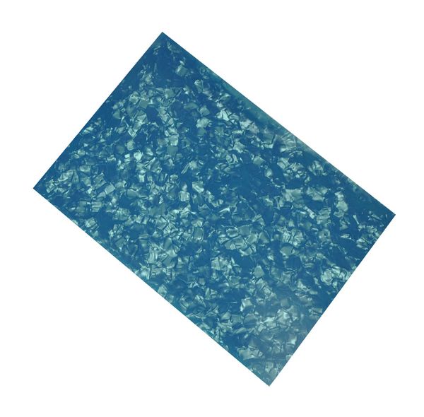 

a4 size celluloid sheet 210x297mm for pickguard custom luthier 0.46mm skyblue