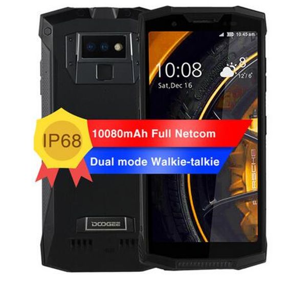 

doogee s80 6gb 64gb global dual 4g walkie-talkie rugged phone android 8.1 5.99" helio p23 octa core 16mp 10080mah ip68 waterproof smart