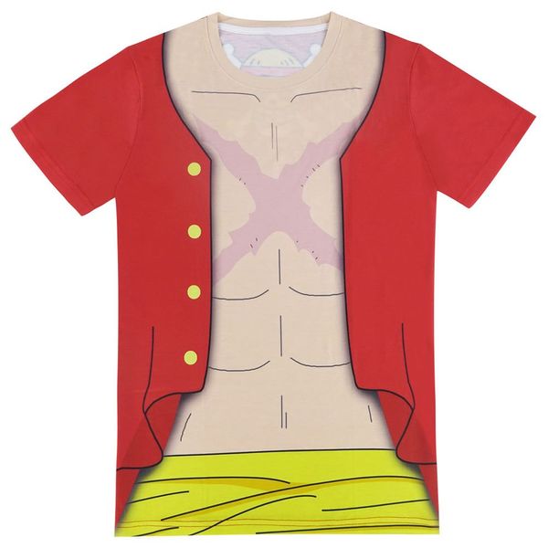 Compre One Piece Men Roronoa Zoro 3d Camiseta Luffy Burukku Manga Corta Carnival Clothes A 1354 Del Top666 Dhgatecom - roblox one piece clothes