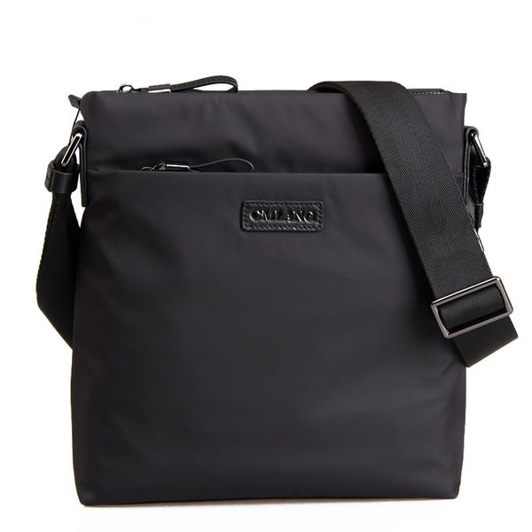 

Высокое качество водонепроницаемый Оксфорд сплошной черный бизнес сумка для муж