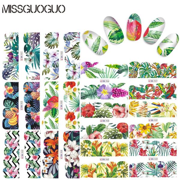 

ab1135 nail art sticker decorations water colorful sticker stone line pattern nail transfer water decal full cover, Black