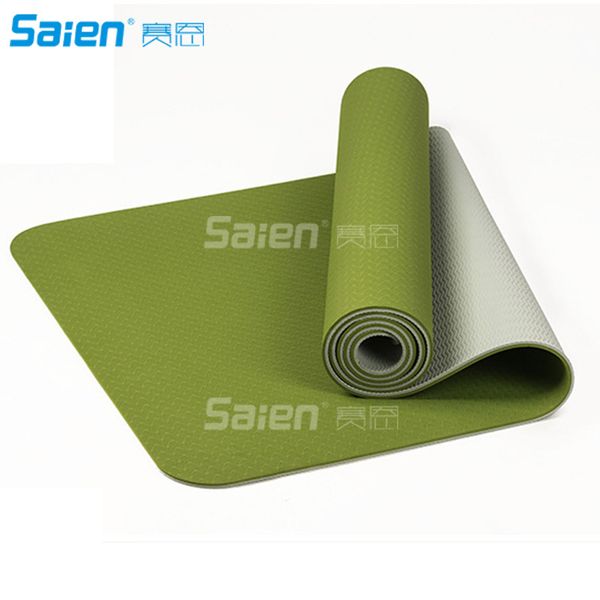 

non slip yoga mat - longer and wider than other exercise mats -thick high density padding to avoid sore knees during pilates