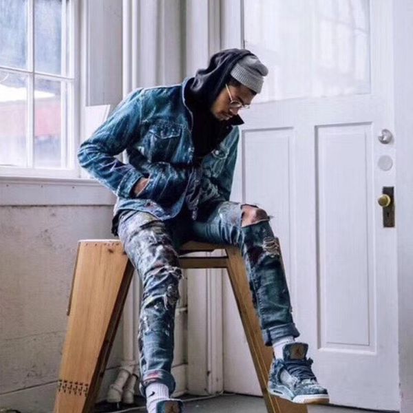 

GD-LS двусторонняя одежда джинсовая куртка ретро мода спорт высокое качество повсе