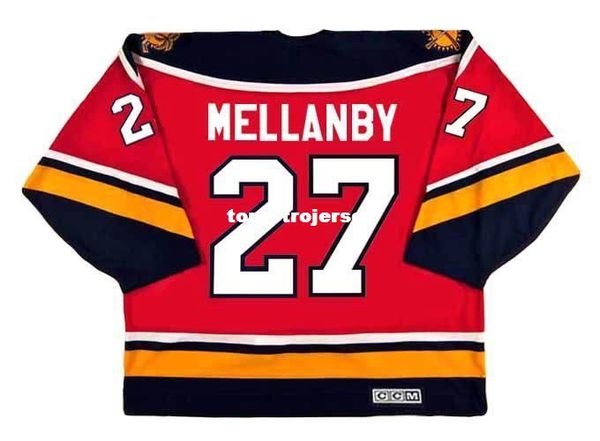 

wholesale mens scott mellanby florida panthers 1996 ccm vintage retro hockey jersey, Black;red
