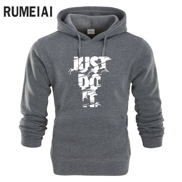 

rumeiai hoodie men letter 3d print hip hop sweatshirt fashion mens hoodie 2017 brand winter cotton pullover male hoody moleton s18101701, Black