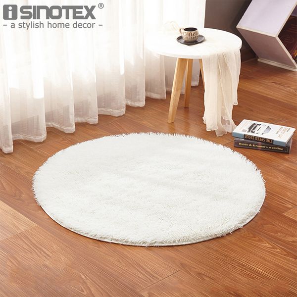

shaggy fluffy rugs anti-skid bedroom dining area rug round carpet floor mat for xmas living room sofa kitchen bedroom footcloth
