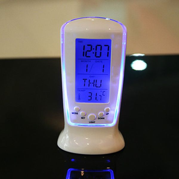 

led creative electronic gifts digital kitchen timer luminous music time temperature display calendar cooking count down up clock