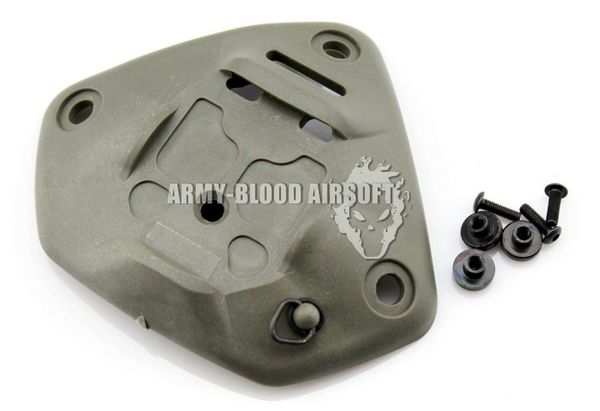 

universal shroud cuttlefish dry night vision helmet cover flap seat (bk / de / fg