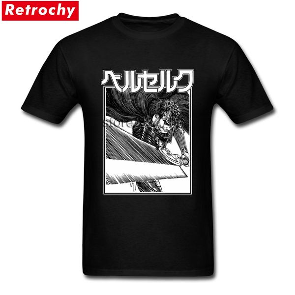 

swag tees shirts berserk for men slim fit short sleeve great quality t shirts family large and tall size official merch, White;black