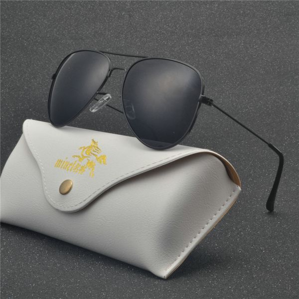 

fashion sun glasses polarized coating mirror sunglasses feminino eyewear for men/women with box fml, White;black