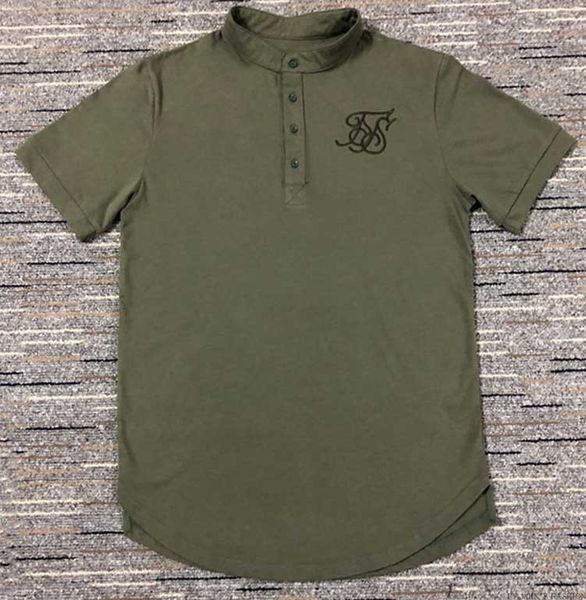 

men tee t shirts chest for green curve latest designer logo stretch shirt black shirts plain white guys t siksilk hem cotton whtdu