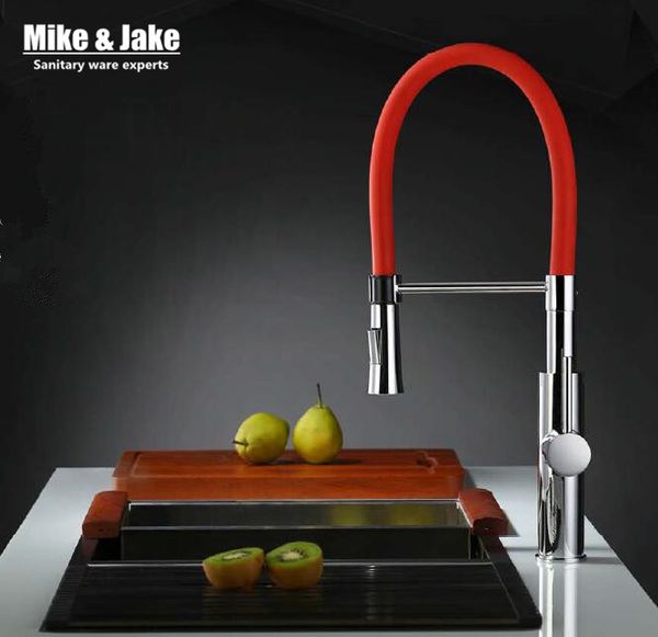 

red kitchen faucet pull out sink faucet 360 ronating brass pull down kitchen tap cold and mixer tap mixer