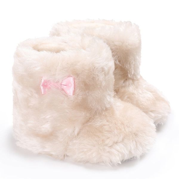 

winter 0-1 year old female baby warm plus velvet soft bottom shoes non-slip baby toddler shoes