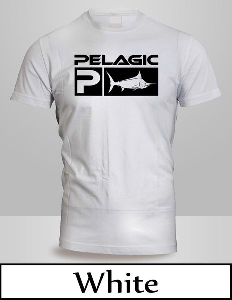 

Новый пелагической рыбалки водных футболка мужская черно-белая рубашка 3