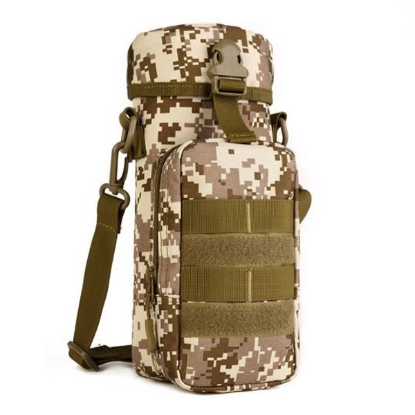 

new outdoors molle water bottle pouch tactical gear kettle waist shoulder bag for army fans travel climbing camping hiking bags