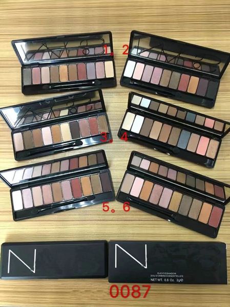 

Новый макияж матовый 10 цветов дуэт тени для век Платт Бесплатная доставка