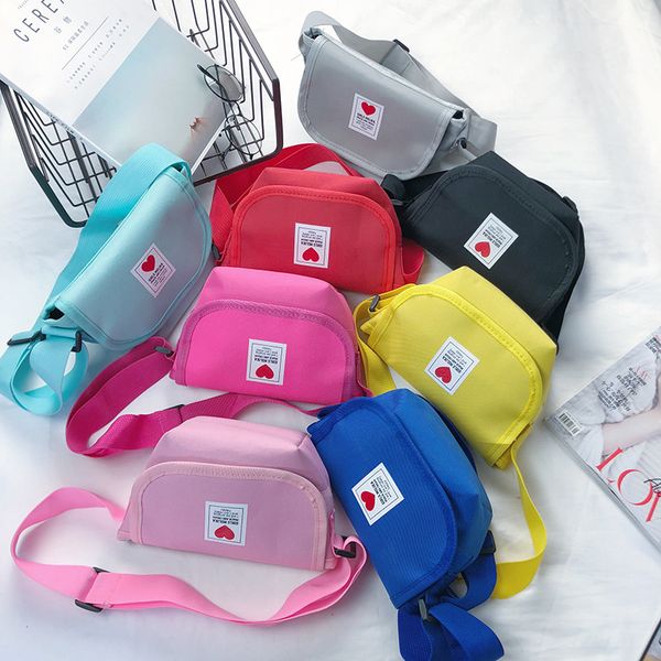 2018 Novas Crianças Bolsas Crianças Adorável Coreano Mini Bolsa Sacos de Ombro Meninas Adolescente Cross-body Bags Presentes de Natal Bonito Para As Meninas