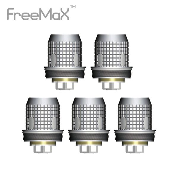 

Оригинальный Freemax Fireluke сетки катушки 5 шт. Для Fireluke сетки танк атомайзер KA1 0.15 ohm / SS316L 0.12 ohm E-cig катушки головки