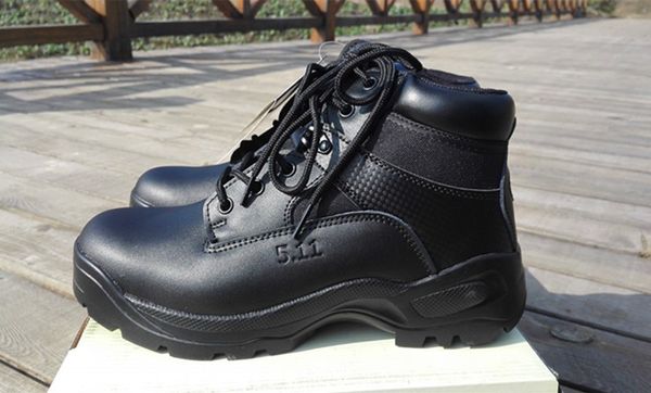 

2018 new men army boots 511 low-side shoes delta combat tactical flying men's outdoor desert mountaineering boots, Black