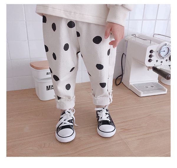 

mabeezo wholesale boys dots pants spring autumn fashion kids pants (pick size, Blue