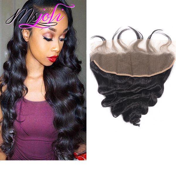 Brazilian Virgin Human Hair 13x4 Lace Frontal Loose Wave Hair