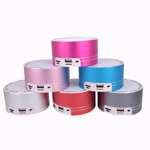 

a11 cylinder mini wireless bluetooth 2.1 speaker portable subwoofer for stereo fm radio tf card handsspeaker calling speakers