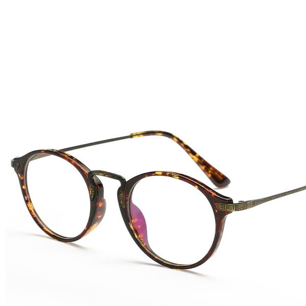

2018 round tr90 optical eye for women brand designer eyewear myopia computer glasses frames oculos de grau, Silver