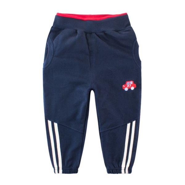

kids baby boy sports pants clothes baby car pattern casual trousers pants warm autumn winter cotton children's harem, Blue