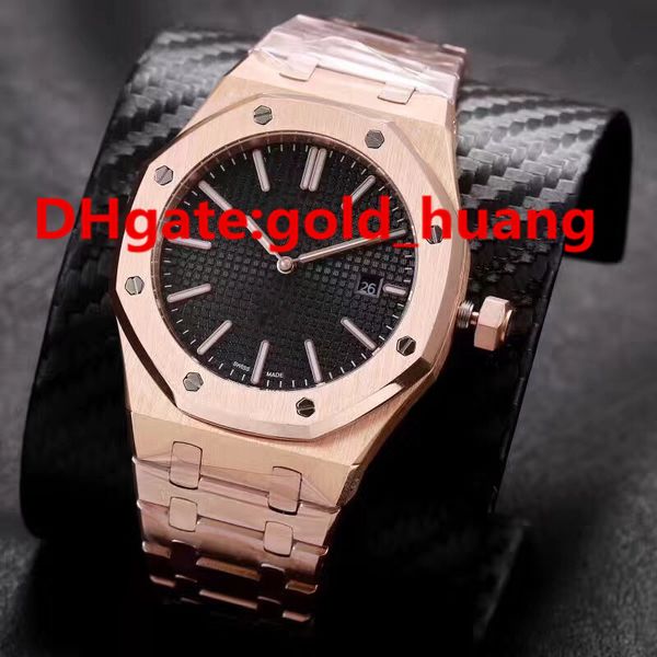 

Розовое золото 41 мм роскошные высокое качество наручные часы оффшорные военно-мо