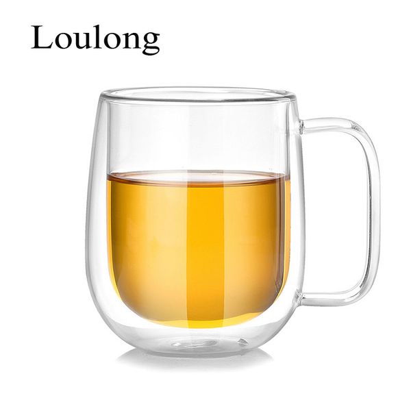 

2018 boutique bodum france double-deck big belly cup double wall glass cappuccino coffee mug anti scald spare glass bodum brazil