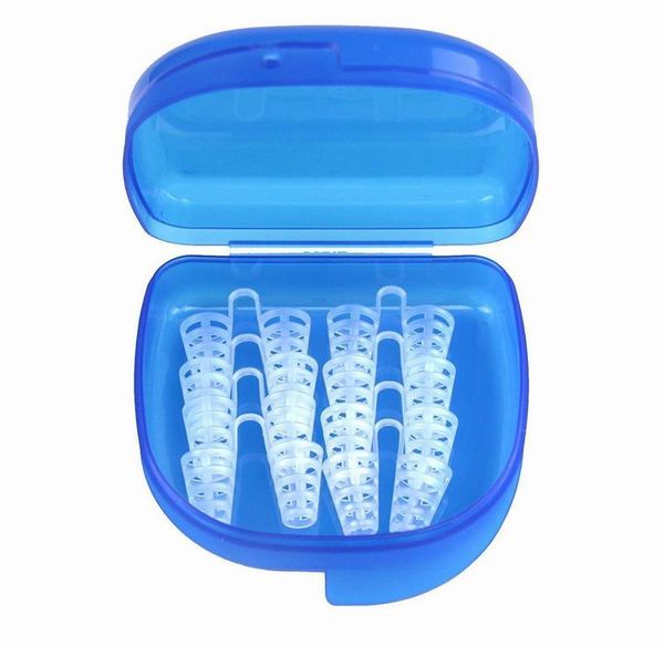 

Новые 8Pcs / set Anti snore носовые расширители Snoring Cessation Nose Clip Stop Anti Snoring Solution Устройство Sn