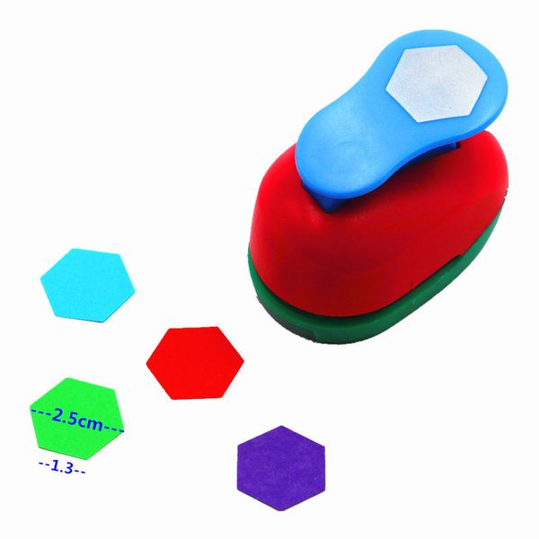 

1'' hexagon punch scrapbook paper punch cutter scrapbooking punches embosser paper puncher 8840