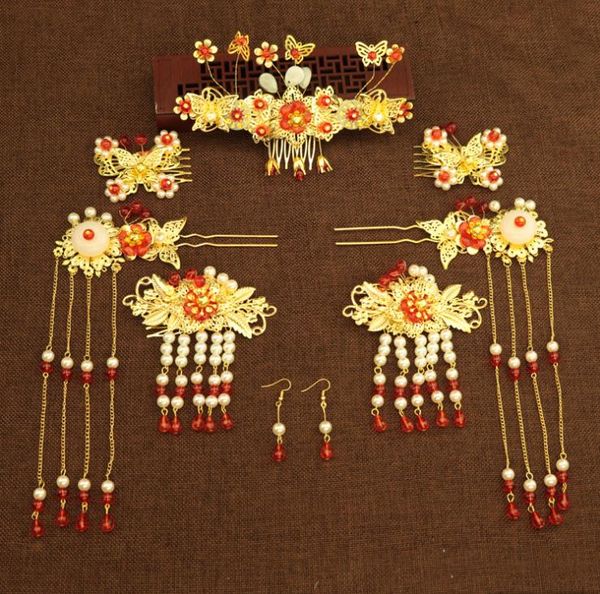 

2018 китайский невесты свадьба корона головной убор, Silver