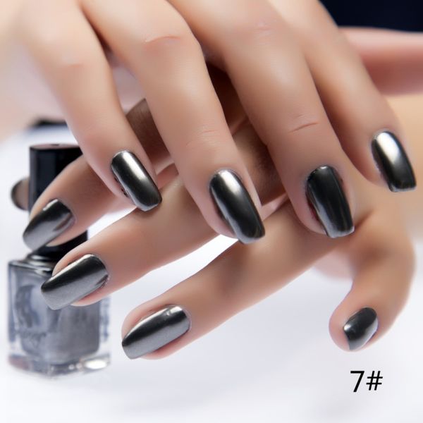 

wholesale-new 17 colors metalic nail polish stainless steel mirror silver nail polish nails art tips varnish for diy manicure art tools