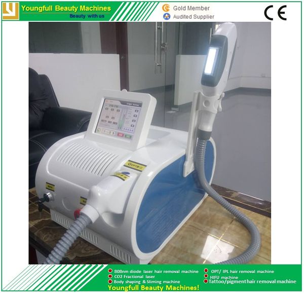 

latest popular opt shr laser beauty equipment new style shr ipl machine opt rf ipl hair removal beauty machine elight skin rejuvenation, Black