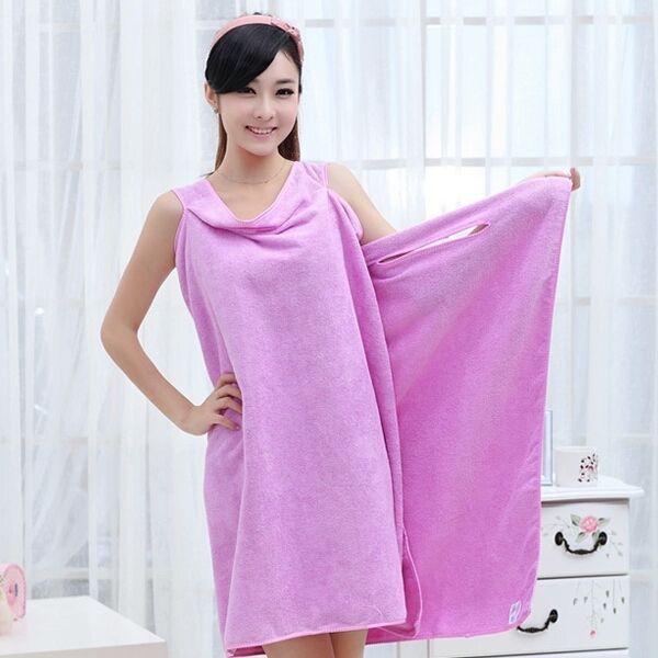 

bath towels fashion lady wearable shower towel body wrap fast-dry bath towel beach spa bathrobes bath skirt home supplies yfa09