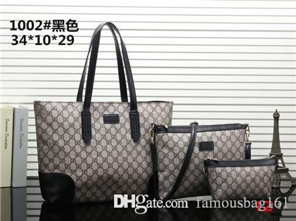 

2019 styles Handbag Fashion Leather Handbags Women Tote Shoulder Bags Lady Leather Handbags Bags purse wallet 1002